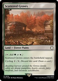 Scattered Groves (Surge Foil) (814) [Universes Beyond: Fallout]