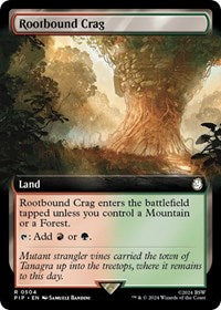 Rootbound Crag (Extended Art) (504) [Universes Beyond: Fallout]