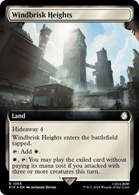 Windbrisk Heights (Extended Art) (Surge Foil) (1055) [Universes Beyond: Fallout]