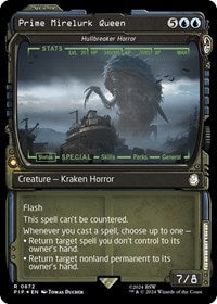 Prime Mirelurk Queen - Hullbreaker Horror (Showcase) (Surge Foil) (872) [Universes Beyond: Fallout]