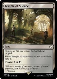 Temple of Silence (Surge Foil) (838) [Universes Beyond: Fallout]