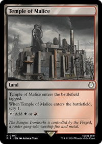 Temple of Malice (307) [Universes Beyond: Fallout]