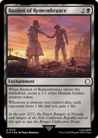 Bastion of Remembrance (Surge Foil) (710) [Universes Beyond: Fallout]
