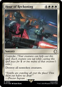 Hour of Reckoning (Surge Foil) (689) [Universes Beyond: Fallout]