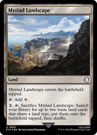 Myriad Landscape (Surge Foil) (802) [Universes Beyond: Fallout]
