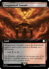 Dragonskull Summit (Extended Art) (Surge Foil) (1021) [Universes Beyond: Fallout]