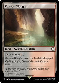 Canyon Slough (Surge Foil) (784) [Universes Beyond: Fallout]