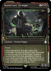 Mysterious Stranger (Showcase) (334) [Universes Beyond: Fallout]
