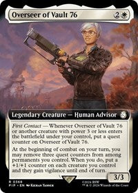 Overseer of Vault 76 (Extended Art) (368) [Universes Beyond: Fallout]