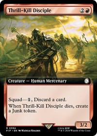Thrill-Kill Disciple (Extended Art) (394) [Universes Beyond: Fallout]