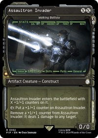 Assaultron Invader - Walking Ballista (Showcase) (352) [Universes Beyond: Fallout]