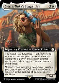 Sierra, Nuka's Biggest Fan (Extended Art) (372) [Universes Beyond: Fallout]