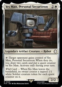 Yes Man, Personal Securitron (29) [Universes Beyond: Fallout]