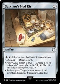 Survivor's Med Kit (Surge Foil) (672) [Universes Beyond: Fallout]