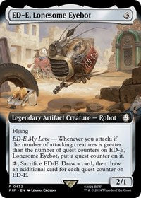 ED-E, Lonesome Eyebot (Extended Art) (432) [Universes Beyond: Fallout]