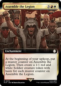Assemble the Legion (Extended Art) (474) [Universes Beyond: Fallout]