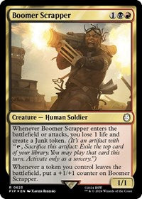 Boomer Scrapper (Surge Foil) (623) [Universes Beyond: Fallout]