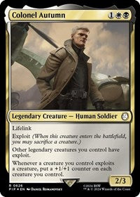 Colonel Autumn (Surge Foil) (626) [Universes Beyond: Fallout]