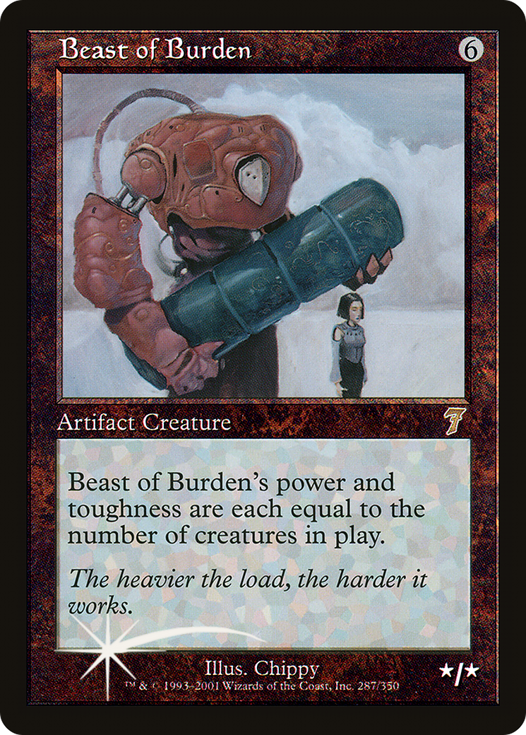 Beast of Burden (7ED-287★) - 7th Edition