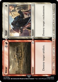 Wear // Tear (Surge Foil) (750) [Universes Beyond: Fallout]