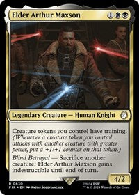 Elder Arthur Maxson (Surge Foil) (630) [Universes Beyond: Fallout]