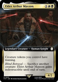Elder Arthur Maxson (Extended Art) (413) [Universes Beyond: Fallout]