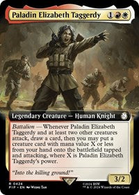 Paladin Elizabeth Taggerdy (Extended Art) (424) [Universes Beyond: Fallout]