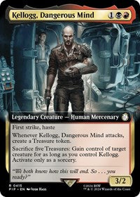 Kellogg, Dangerous Mind (Extended Art) (415) [Universes Beyond: Fallout]