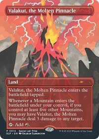 Valakut, the Molten Pinnacle (14) [Secret Lair Showdown]