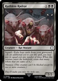 Ruthless Radrat (48) [Universes Beyond: Fallout]