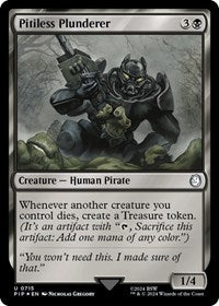 Pitiless Plunderer (Surge Foil) (715) [Universes Beyond: Fallout]