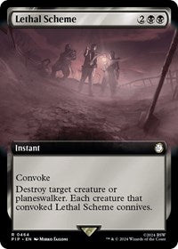 Lethal Scheme (Extended Art) (464) [Universes Beyond: Fallout]