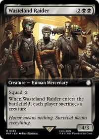 Wasteland Raider (Extended Art) (383) [Universes Beyond: Fallout]