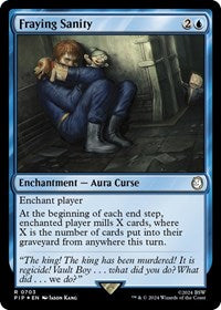 Fraying Sanity (Surge Foil) (703) [Universes Beyond: Fallout]