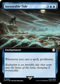 Inexorable Tide (Extended Art) (Surge Foil) (988) [Universes Beyond: Fallout]
