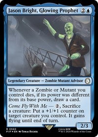 Jason Bright, Glowing Prophet (Surge Foil) (560) [Universes Beyond: Fallout]