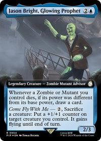 Jason Bright, Glowing Prophet (Extended Art) (Surge Foil) (904) [Universes Beyond: Fallout]