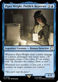 Piper Wright, Publick Reporter (36) [Universes Beyond: Fallout]