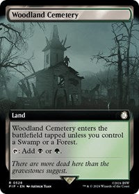 Woodland Cemetery (Extended Art) (528) [Universes Beyond: Fallout]