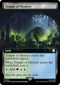 Temple of Mystery (Extended Art) (Surge Foil) (1050) [Universes Beyond: Fallout]
