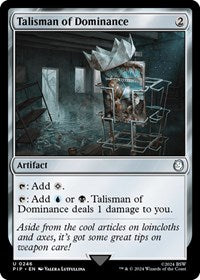 Talisman of Dominance (246) [Universes Beyond: Fallout]