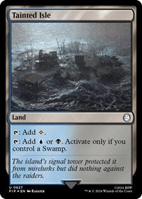 Tainted Isle (Surge Foil) (827) [Universes Beyond: Fallout]