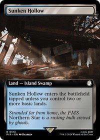 Sunken Hollow (Extended Art) (514) [Universes Beyond: Fallout]