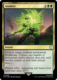 Atomize (Surge Foil) (622) [Universes Beyond: Fallout]
