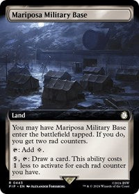 Mariposa Military Base (Extended Art) (443) [Universes Beyond: Fallout]