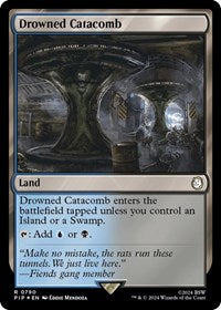 Drowned Catacomb (Surge Foil) (790) [Universes Beyond: Fallout]
