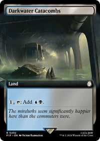 Darkwater Catacombs (Extended Art) (492) [Universes Beyond: Fallout]