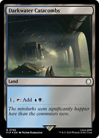 Darkwater Catacombs (Surge Foil) (788) [Universes Beyond: Fallout]