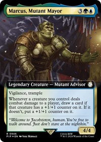 Marcus, Mutant Mayor (Extended Art) (Surge Foil) (946) [Universes Beyond: Fallout]