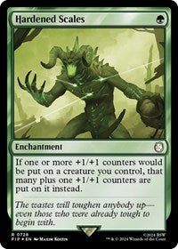 Hardened Scales (Surge Foil) (728) [Universes Beyond: Fallout]